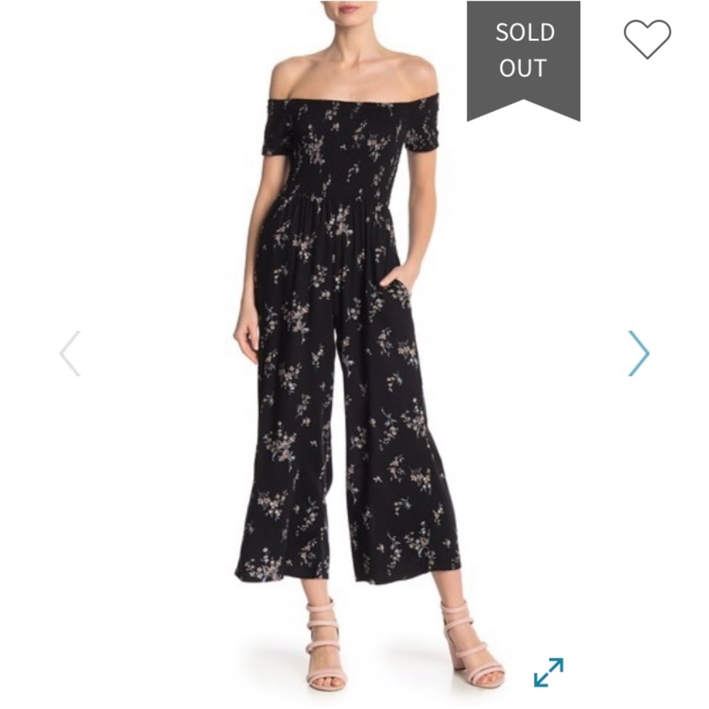NWOT Off Shoulder Jumpsuit